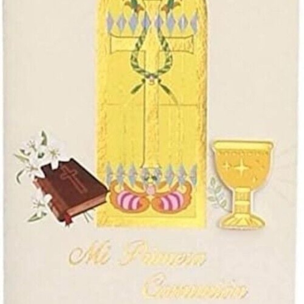Mi Primera Comunion Invitacion Spanish First Communion Invitations 10 Count